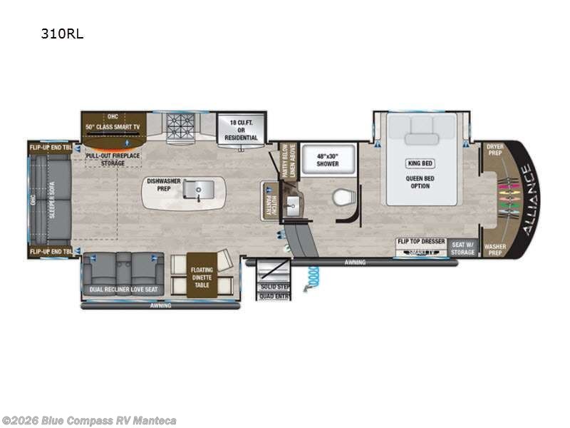 Used 2021 Alliance RV Paradigm 310RL available in Manteca, California