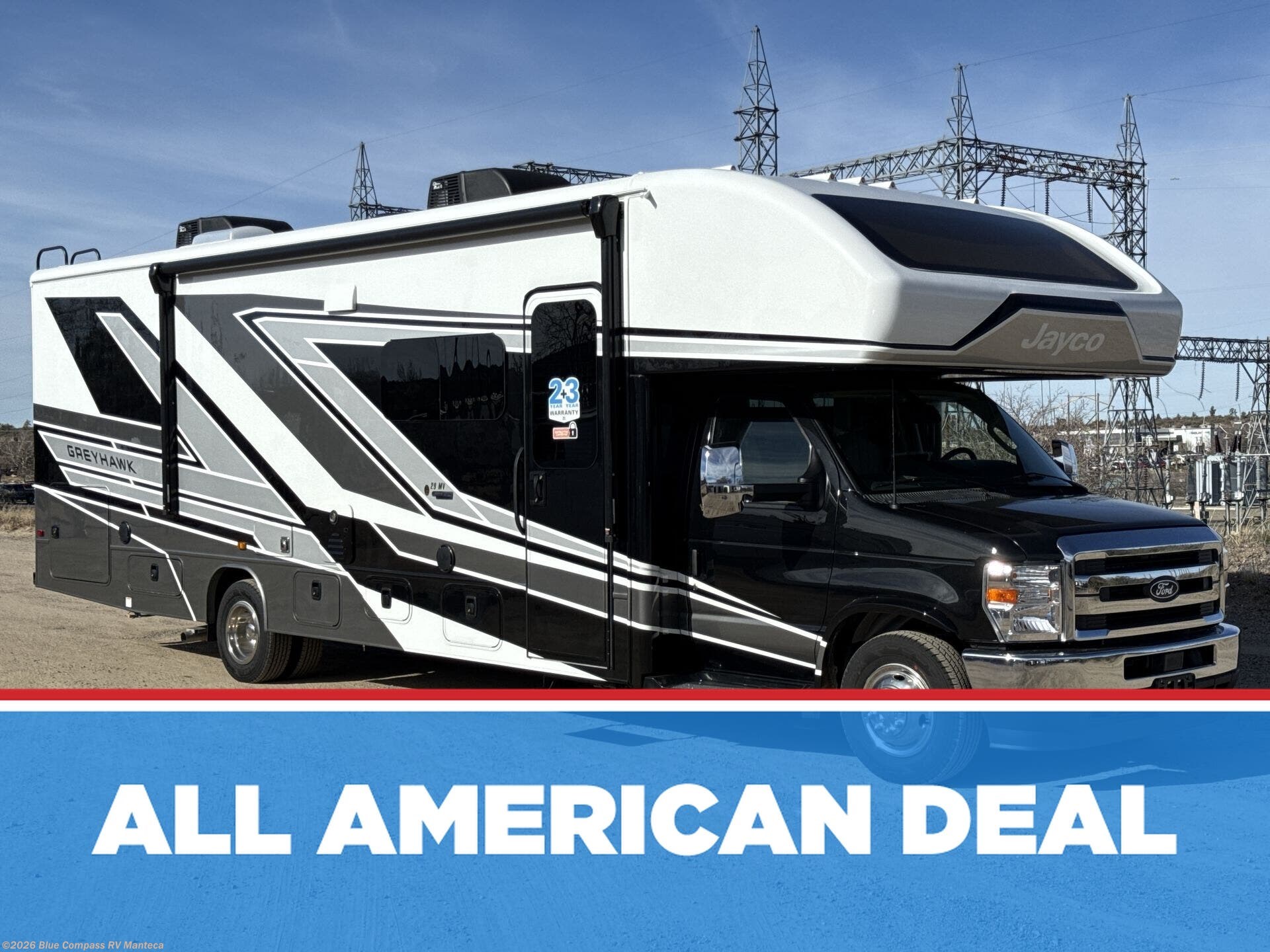 New 2026 Jayco Greyhawk 29MV available in Manteca, California