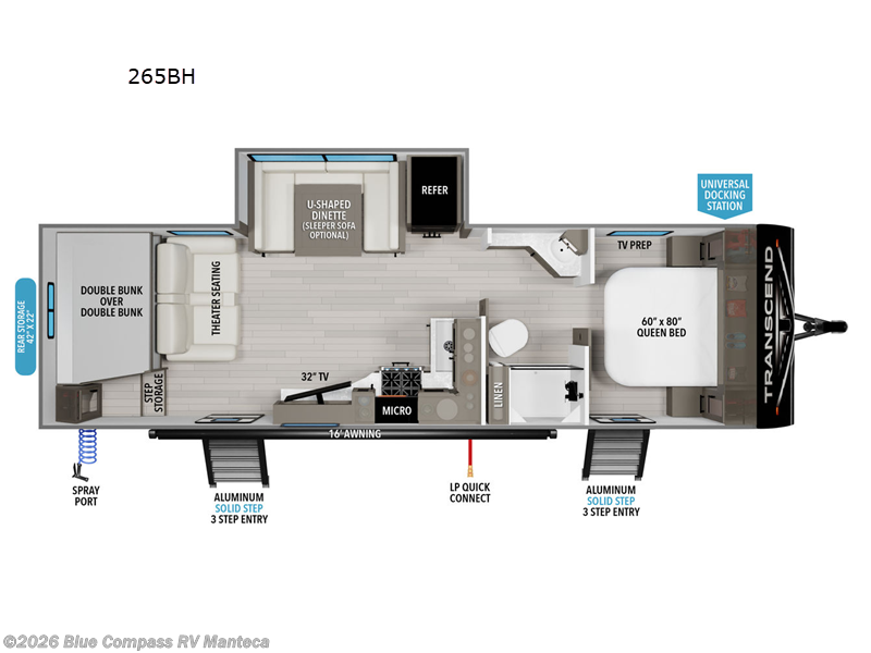 Used 2024 Grand Design Transcend Xplor 265BH available in Manteca, California