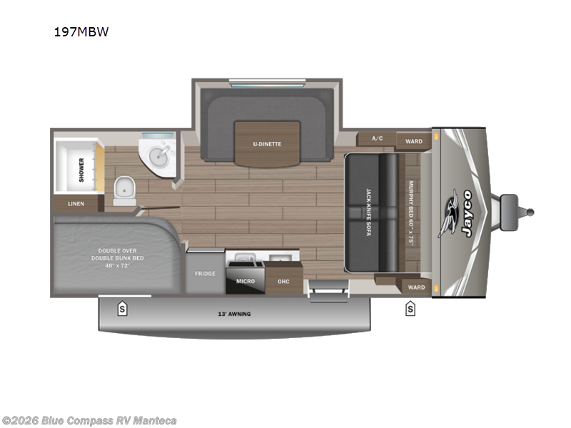 New 2027 Jayco Jay Flight 197MBW available in Manteca, California