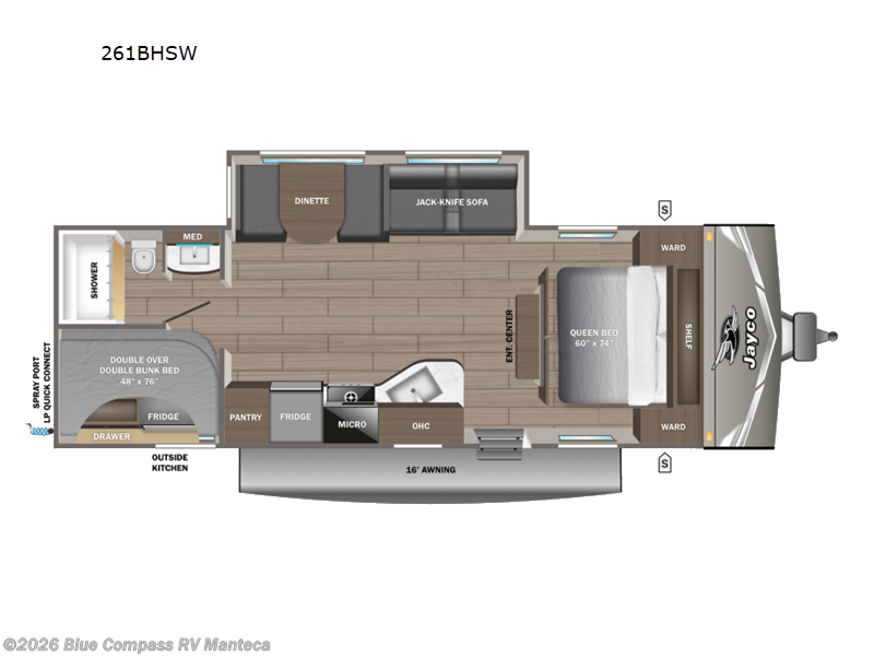 New 2027 Jayco Jay Flight 261BHSW available in Manteca, California