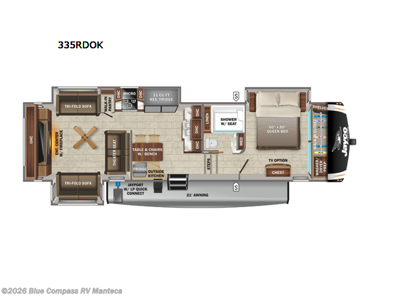 Used 2022 Jayco Eagle 335RDOK available in Manteca, California