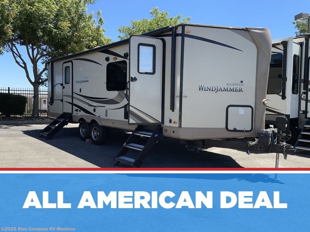 Used 2018 Forest River Rockwood Windjammer 2618VS available in Manteca, California