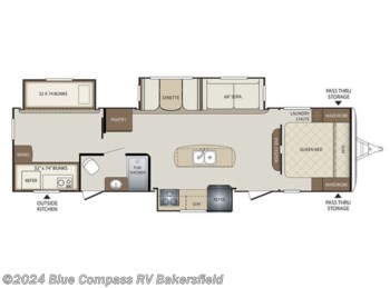 Used 2017 Keystone Bullet 311BHSWE available in Bakersfield, California