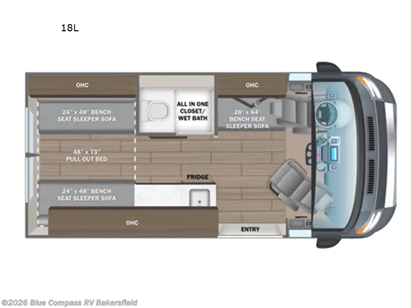 New 2027 Entegra Coach Arc 18L available in Bakersfield, California