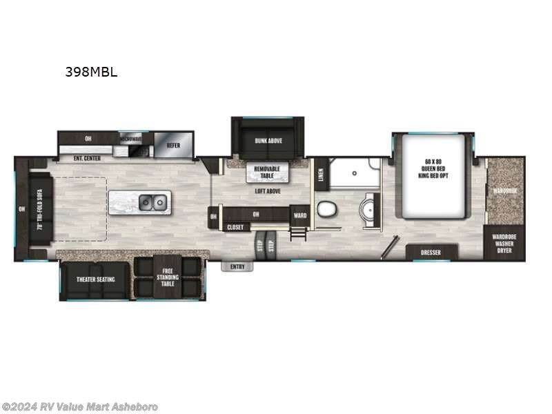 2021 Coachmen Brookstone 398MBL RV for Sale in Franklinville NC