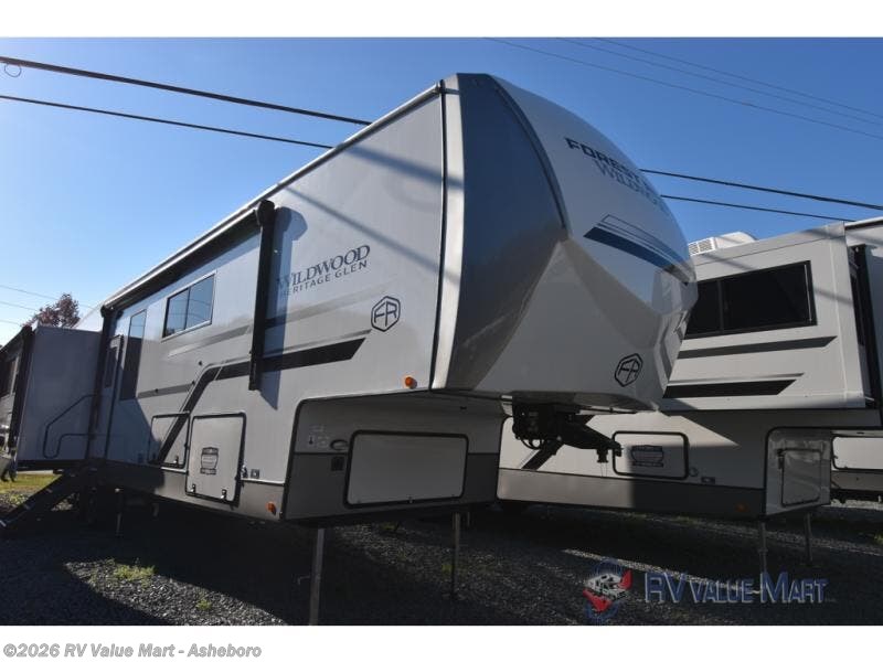 New 2026 Forest River Wildwood Heritage Glen 380WDR available in Franklinville, North Carolina
