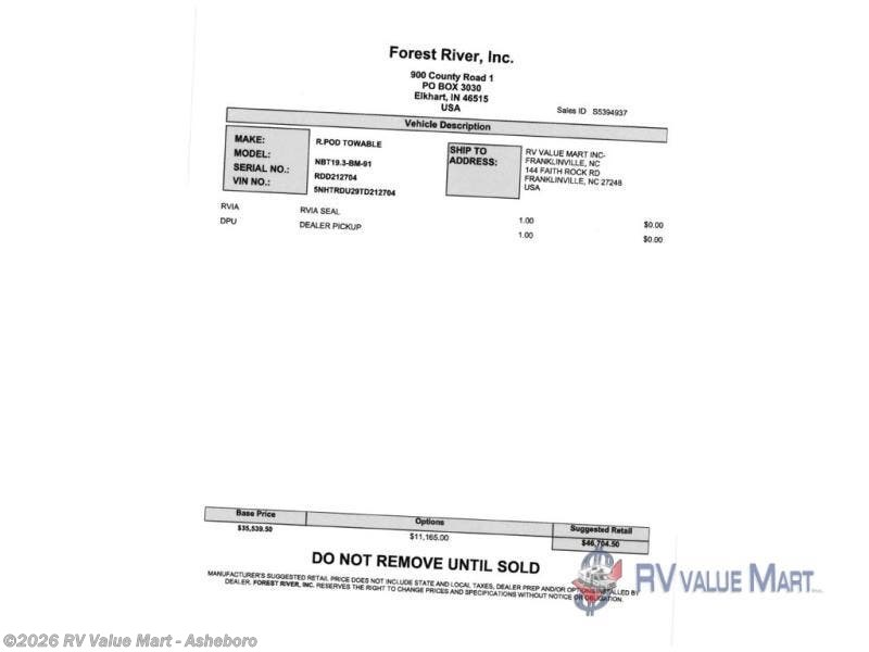New 2026 Forest River No Boundaries NB19.3 Beast Mode available in Franklinville, North Carolina