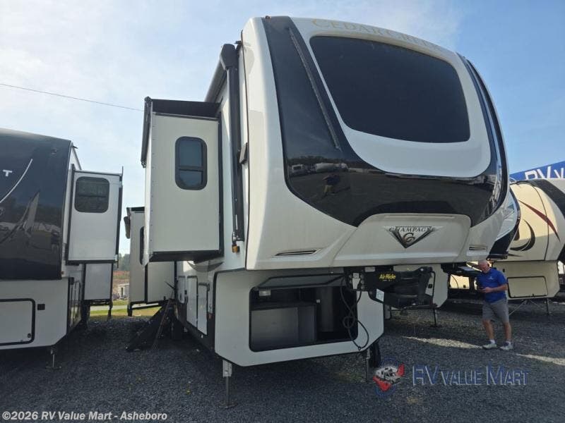 Used 2021 Forest River Cedar Creek Champagne Edition 38EKS available in Franklinville, North Carolina