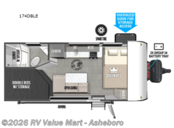 Used 2025 Forest River Wildwood FSX 174DBLE available in Franklinville, North Carolina