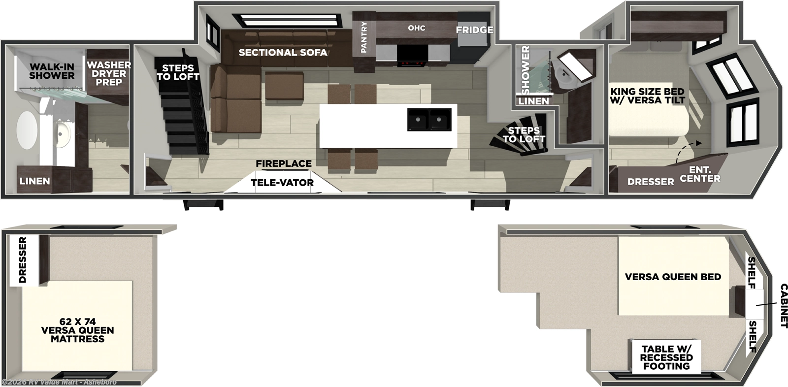 New 2027 Forest River Wildwood 42ZEN available in Franklinville, North Carolina
