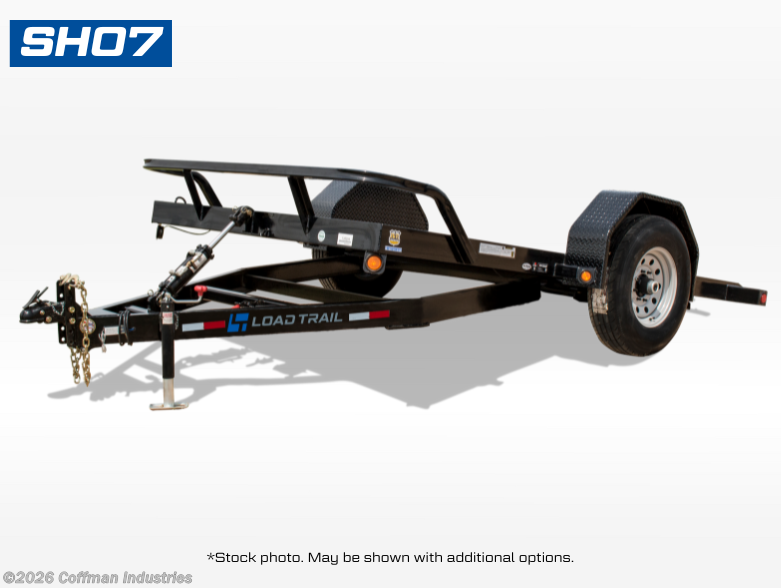 2025 Load Trail SH 77" x 12' Single Axle Scissor Hauler Trailer