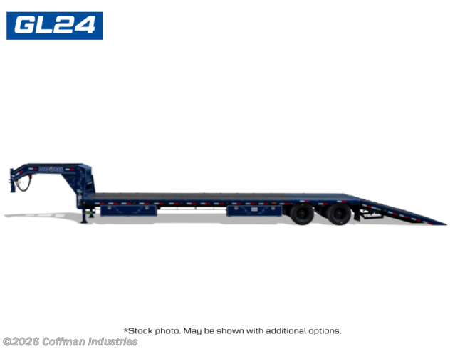 2027 Load Trail GL 102" x 32' Tandem Low-Pro Gooseneck w/Hyd. Dove Tr 2027 Load Trail GL 102" x 32' Tandem Low-Pro Gooseneck w/Hyd. Dove Tr