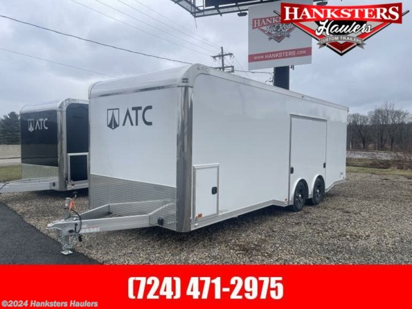 2024 ATC ROM 450 Enclosed Car Trailer available in Homer City, PA