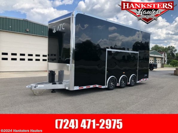 2024 ATC ROM-800 Enclosed car trailer available in Homer City, PA
