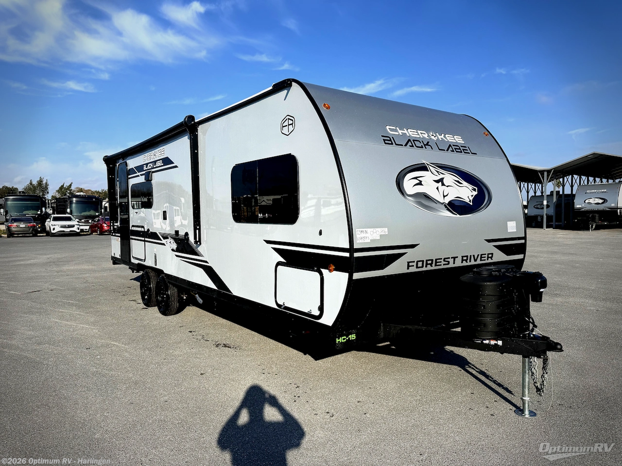 New 2026 Forest River Cherokee Grey Wolf Black Label 23MKBL available in La Feria, Texas