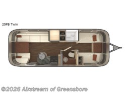 Used 2019 Airstream International Serenity 25FB (Front Twin Bed) available in Colfax, North Carolina