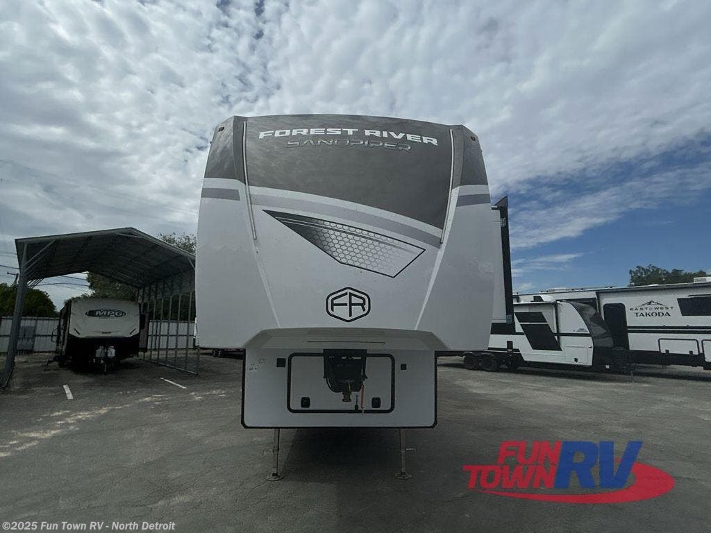 New 2026 Forest River Sandpiper 4003MB available in North Branch, Michigan
