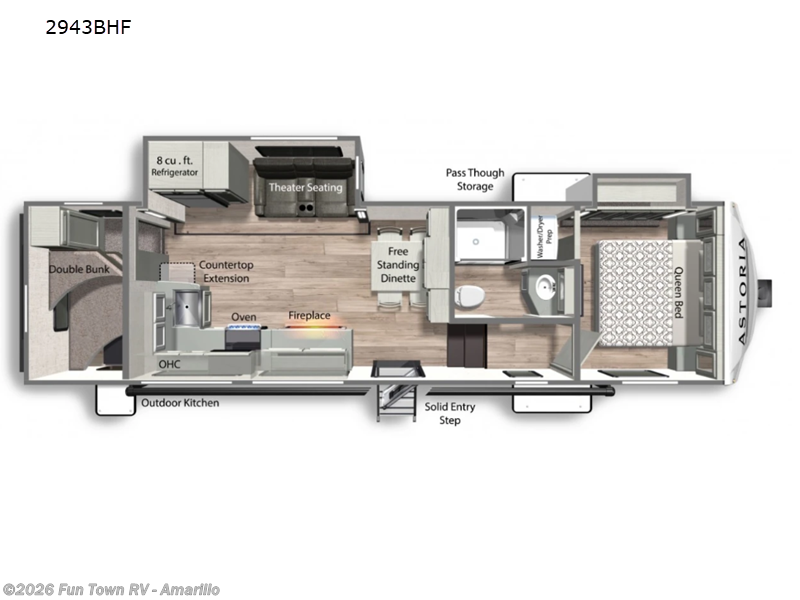 Used 2022 Dutchmen Astoria 2943BHF available in Amarillo, Texas