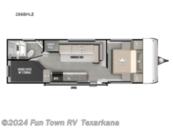 New 2024 Forest River Wildwood FSX 266BHLE available in Texarkana, Arkansas