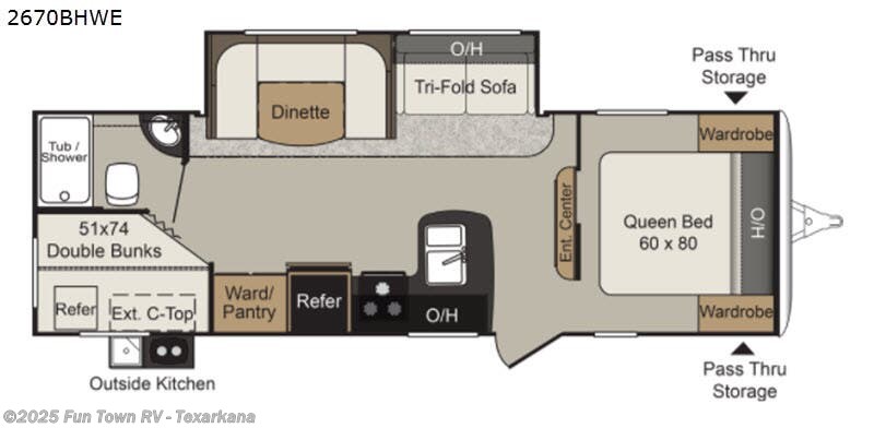 Used 2018 Keystone Passport 2670BHWE Grand Touring available in Texarkana, Arkansas