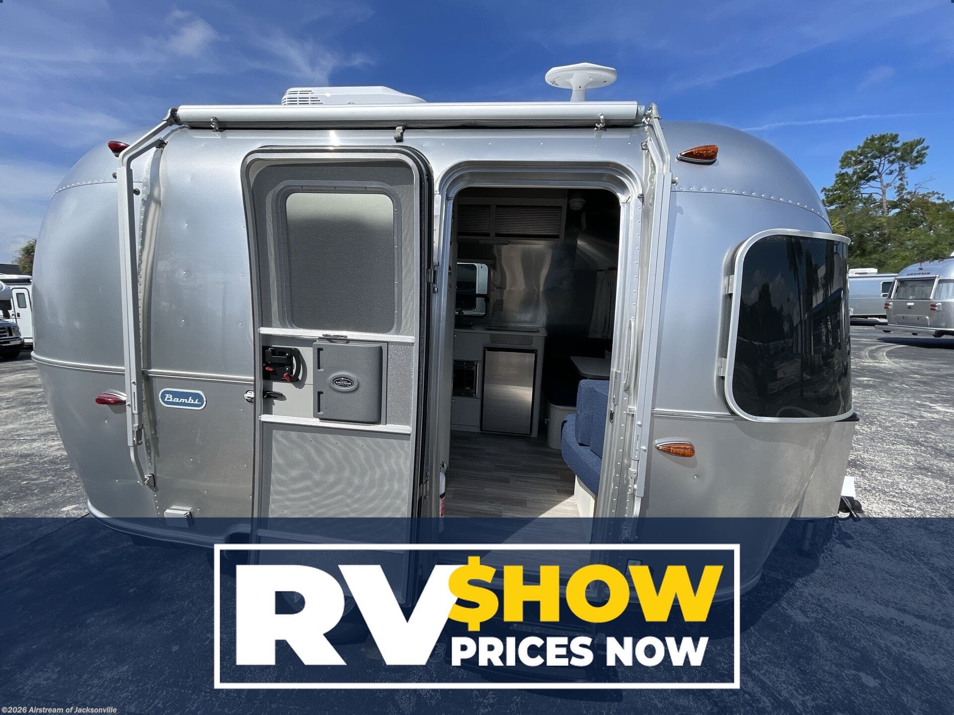 New 2026 Airstream Bambi 16RB available in Jacksonville, Florida