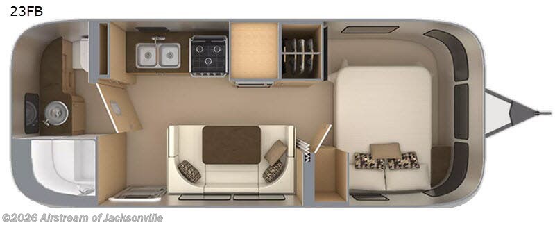 Used 2020 Airstream Flying Cloud 23FB available in Jacksonville, Florida