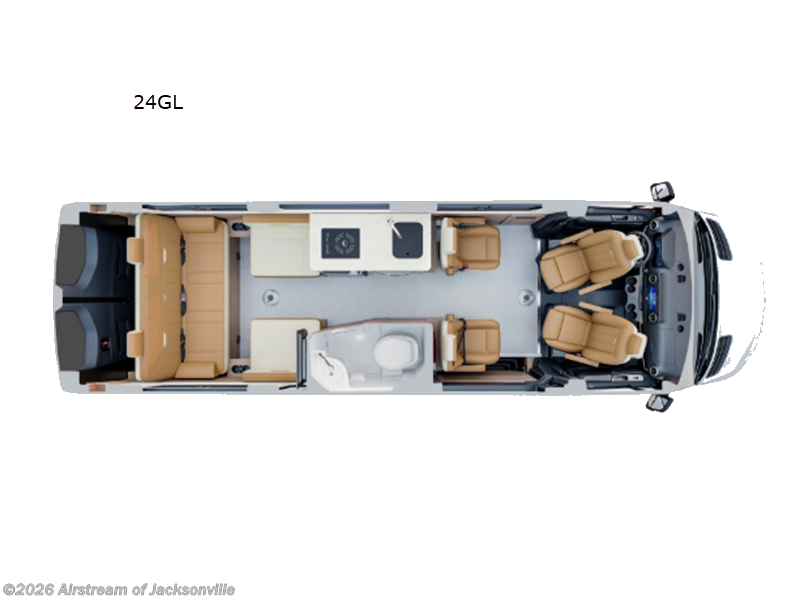 New 2027 Airstream Interstate 24GL Std. Model available in Jacksonville, Florida