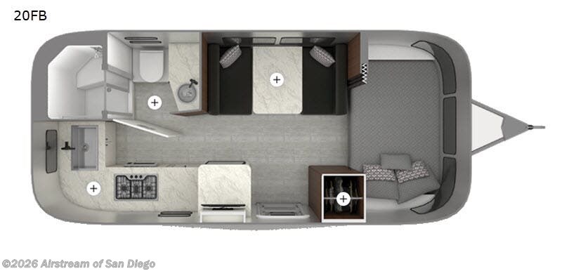 Used 2020 Airstream Caravel 20FB available in San Diego, California