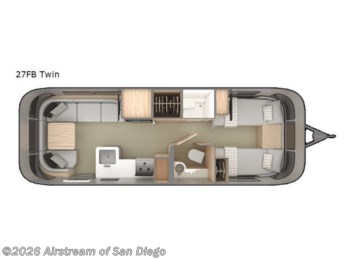 Used 2021 Airstream Globetrotter 27FB Twin available in San Diego, California
