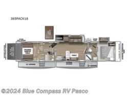 New 2023 Forest River Cherokee Wolf Pack 365PACK16 available in Pasco, Washington