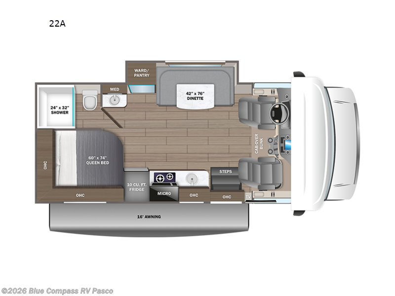 New 2026 Entegra Coach Odyssey SE 22A available in Pasco, Washington