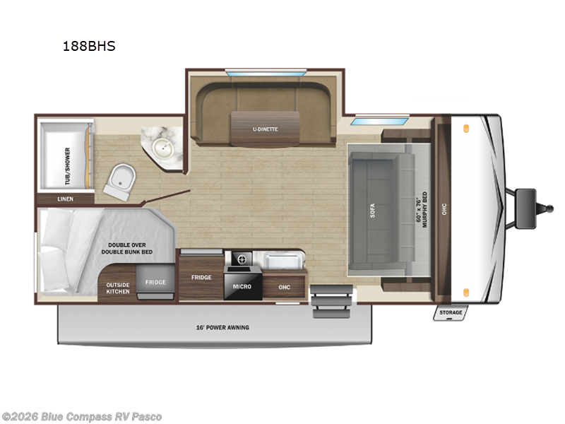 Used 2026 Starcraft Autumn Ridge 188BHS available in Pasco, Washington