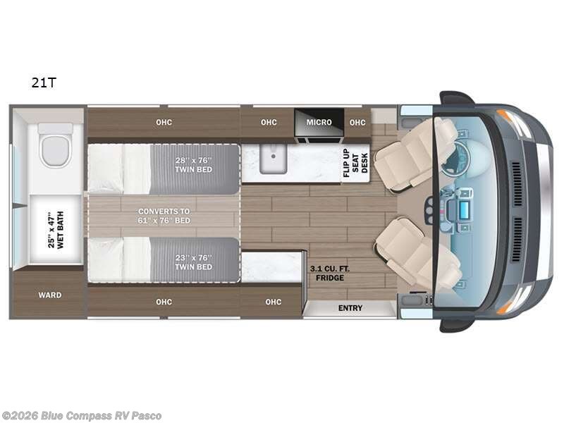 New 2026 Entegra Coach Expanse 21T available in Pasco, Washington