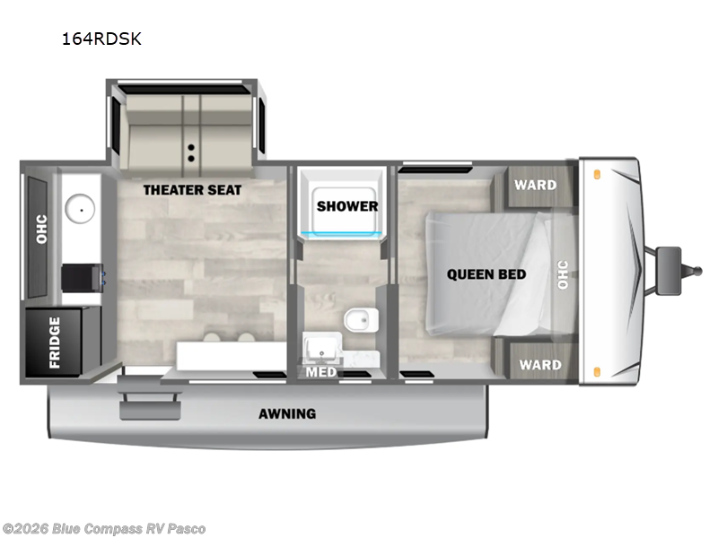 Used 2025 Forest River Salem FSX 164RDSK available in Pasco, Washington