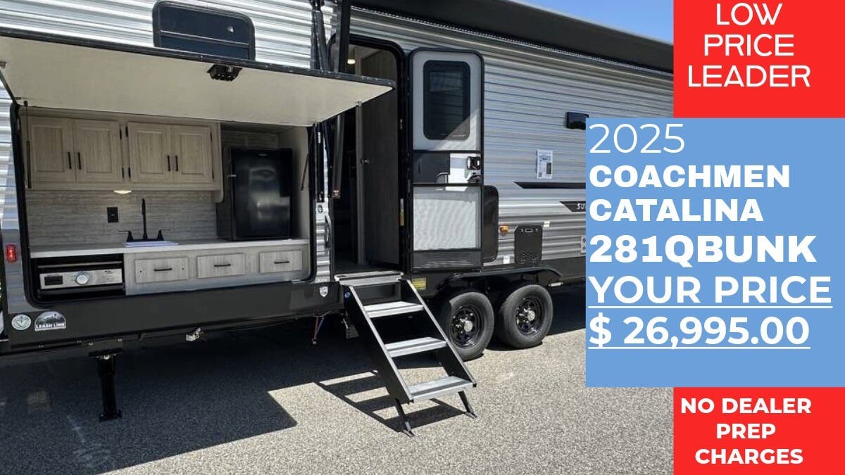 New 2025 Coachmen Catalina Summit Series 8 281QBUNK available in Panama City, Florida