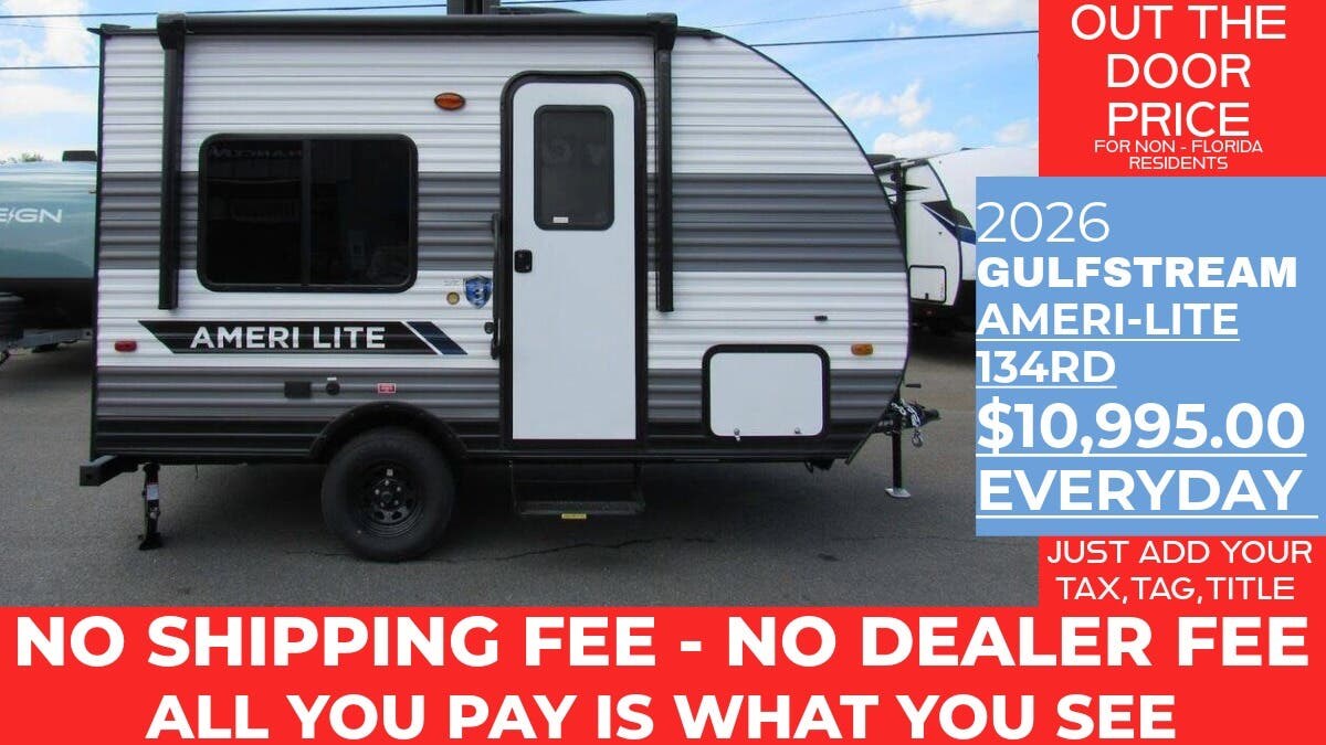 New 2026 Gulf Stream Ameri-Lite Super Lite 134RD available in Panama City, Florida
