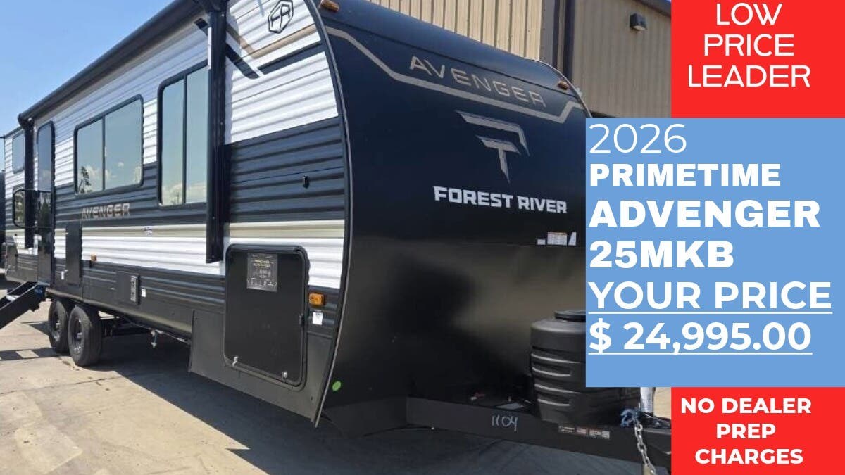 New 2026 Prime Time Avenger 25MKB available in Panama City, Florida