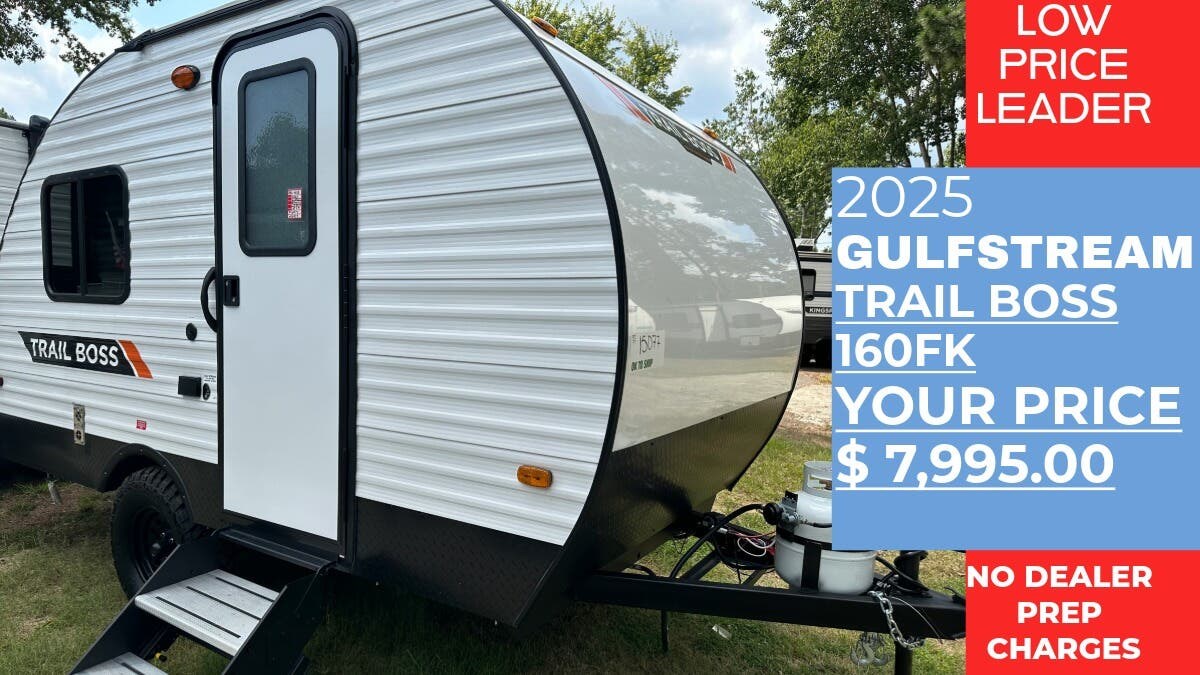 New 2025 Gulf Stream Trail Boss 160FK available in Panama City, Florida