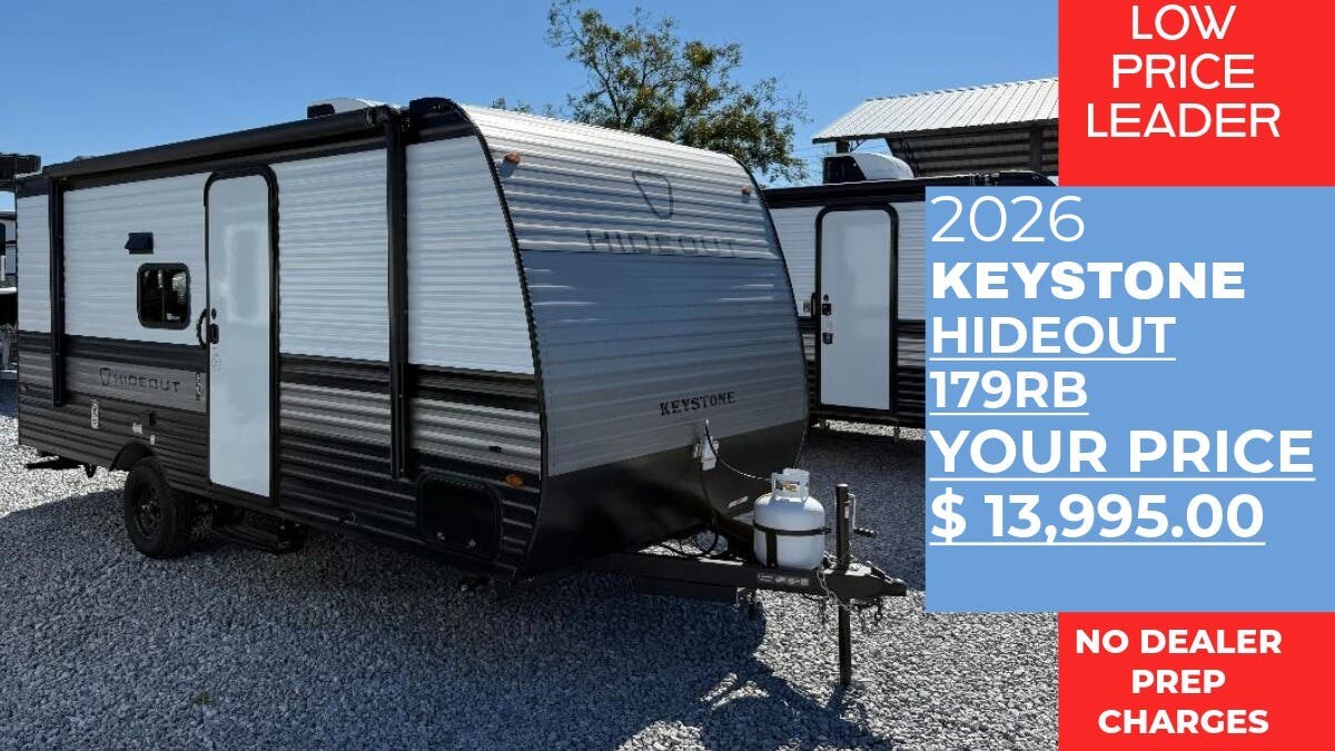 New 2026 Keystone Hideout Mini 179RB available in Panama City, Florida
