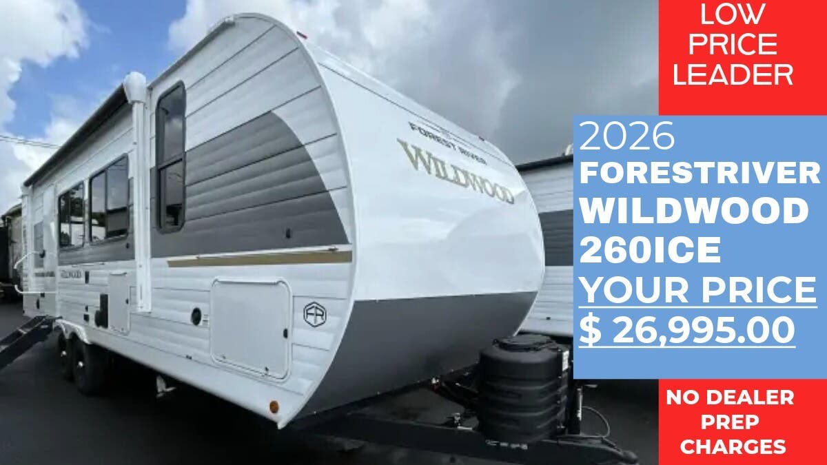 New 2026 Forest River Wildwood 260ICE available in Panama City, Florida