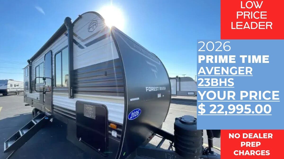 New 2026 Prime Time Avenger 23BHS available in Panama City, Florida