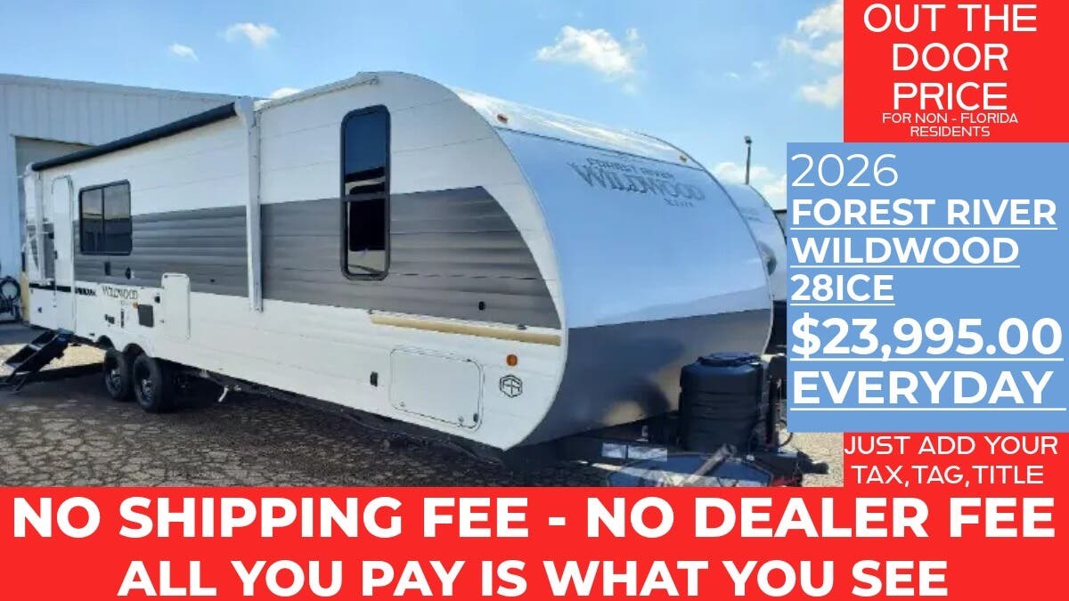 New 2026 Forest River Wildwood X-Lite 28ICE available in Panama City, Florida