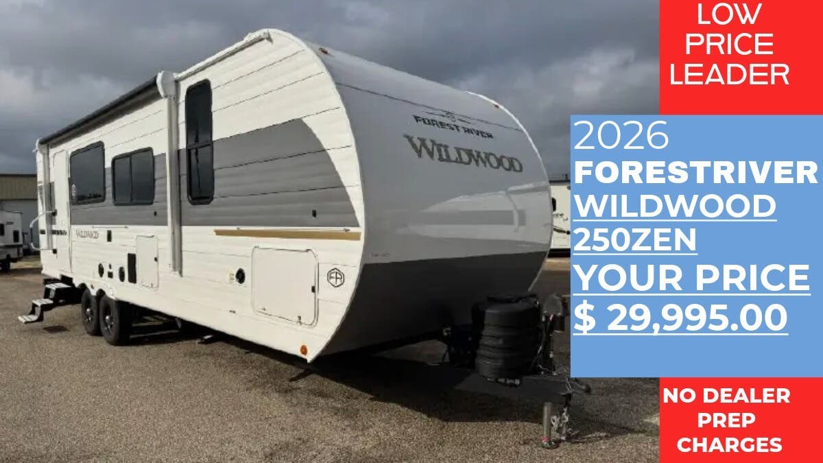 New 2026 Forest River Wildwood 250ZEN available in Panama City, Florida