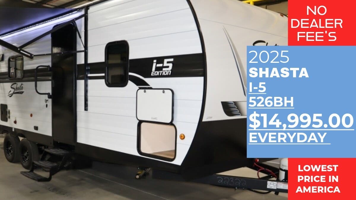 New 2025 Shasta I-5 526BH available in Panama City, Florida