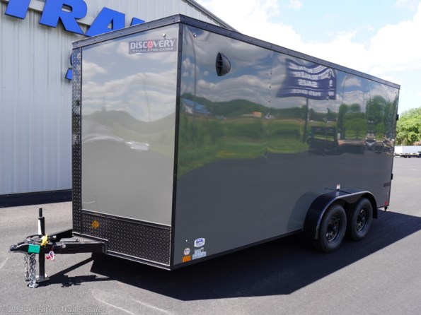 2025 Discovery Trailers Rover ET 7x16 Steel Cargo available in Jordan, MN