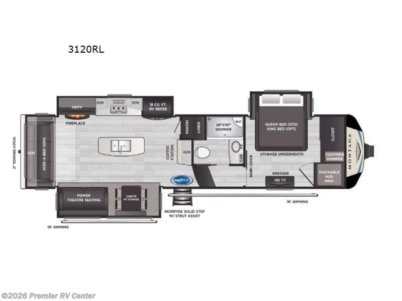 Used 2021 Keystone Montana 3120RL available in Lewiston, Idaho