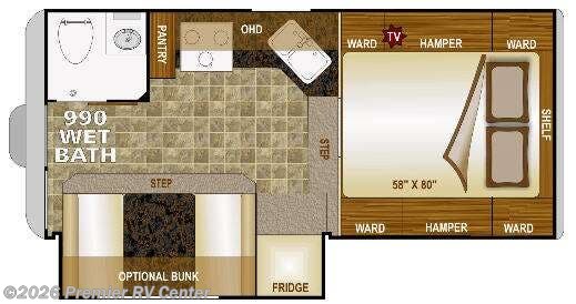 Used 2013 Northwood Arctic Fox Camper 990 Wet Bath available in Lewiston, Idaho
