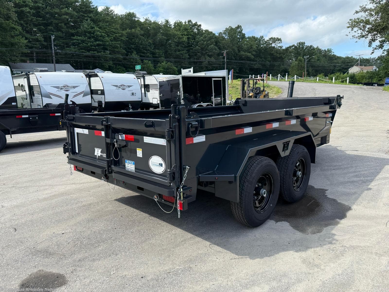 New 2026 Hillcrest Trailers  7X16 DUMP TRAILER – 14,000 GVWR | CONTRAC Base available in Canterbury, Connecticut