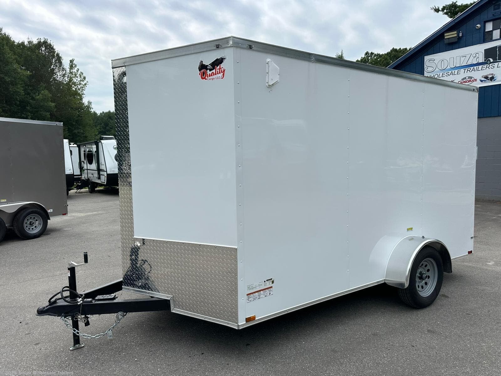 New 2025 Quality Cargo  7X12SA +6" EXTRA INTERIOR HEIGHT Base available in Canterbury, Connecticut